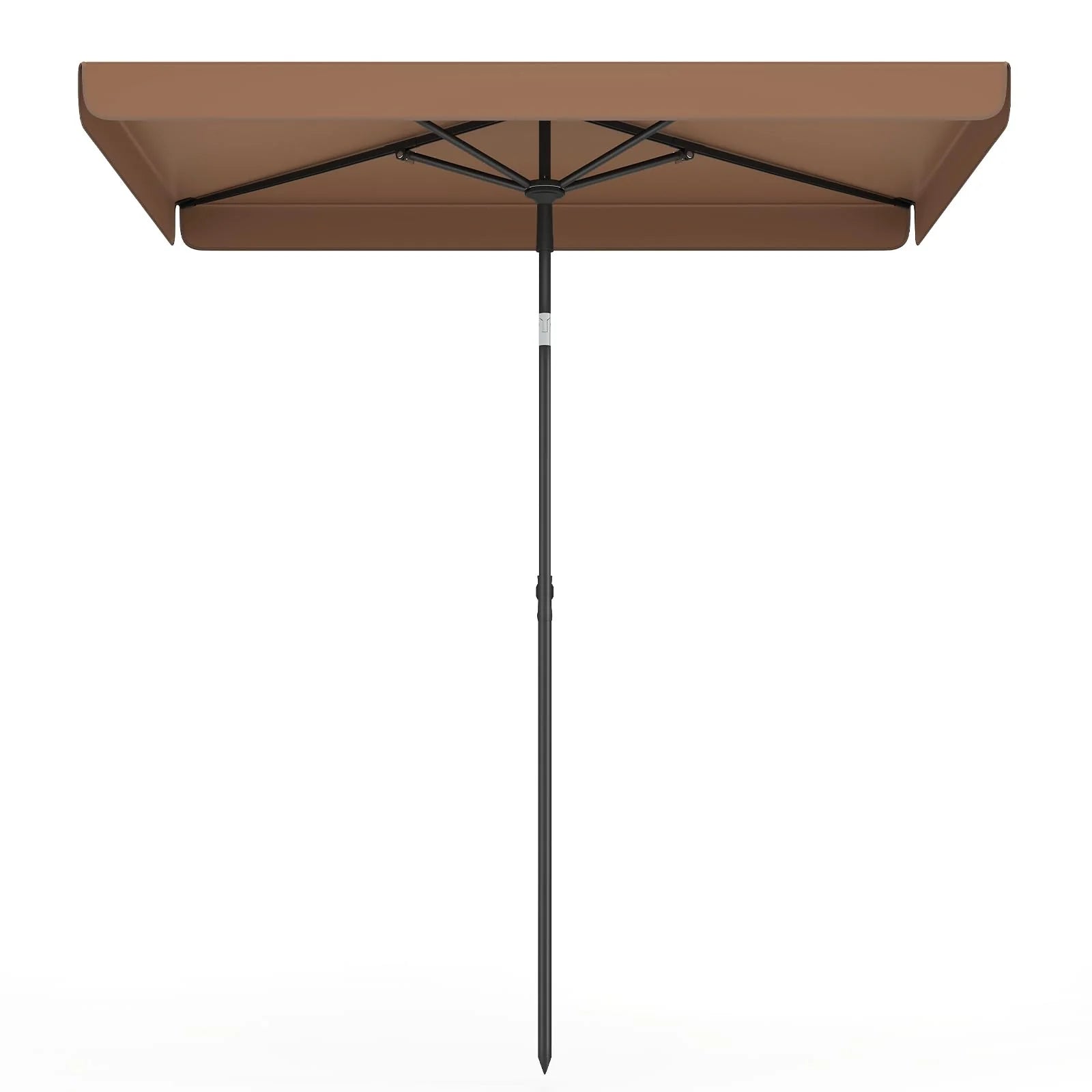 Tangkula 6.5 x 4.3 FT Rectangular Patio Umbrella