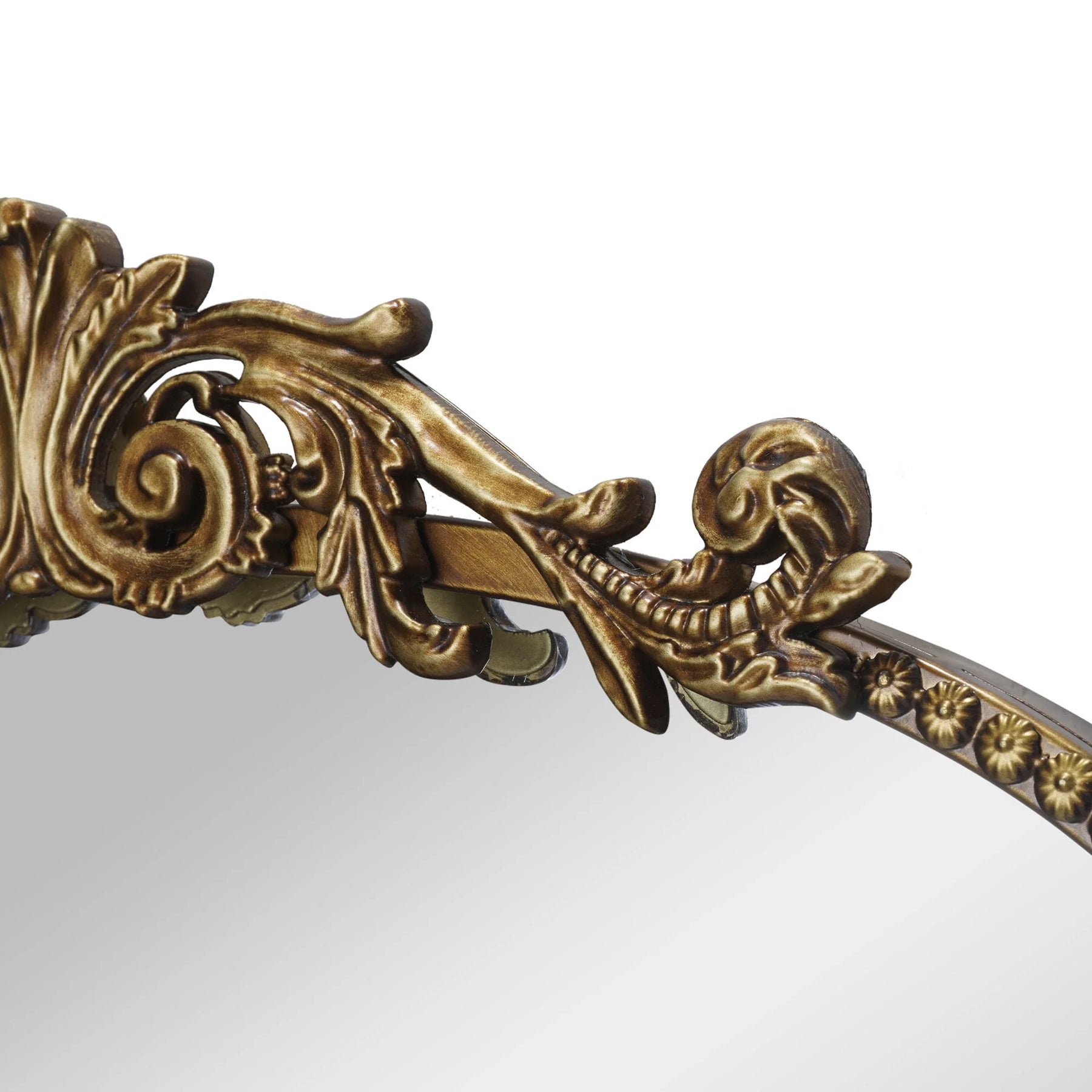 Better Homes & Gardens 20" x 30" Arch Metal Wall Mirror Décor in Gold