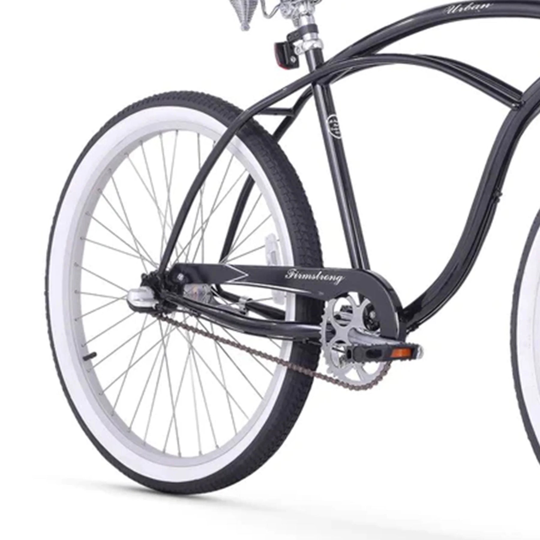 Firmstrong Urban Man 3 - Speed Men'S 26 in Beach Cruiser Riding Bike, Black